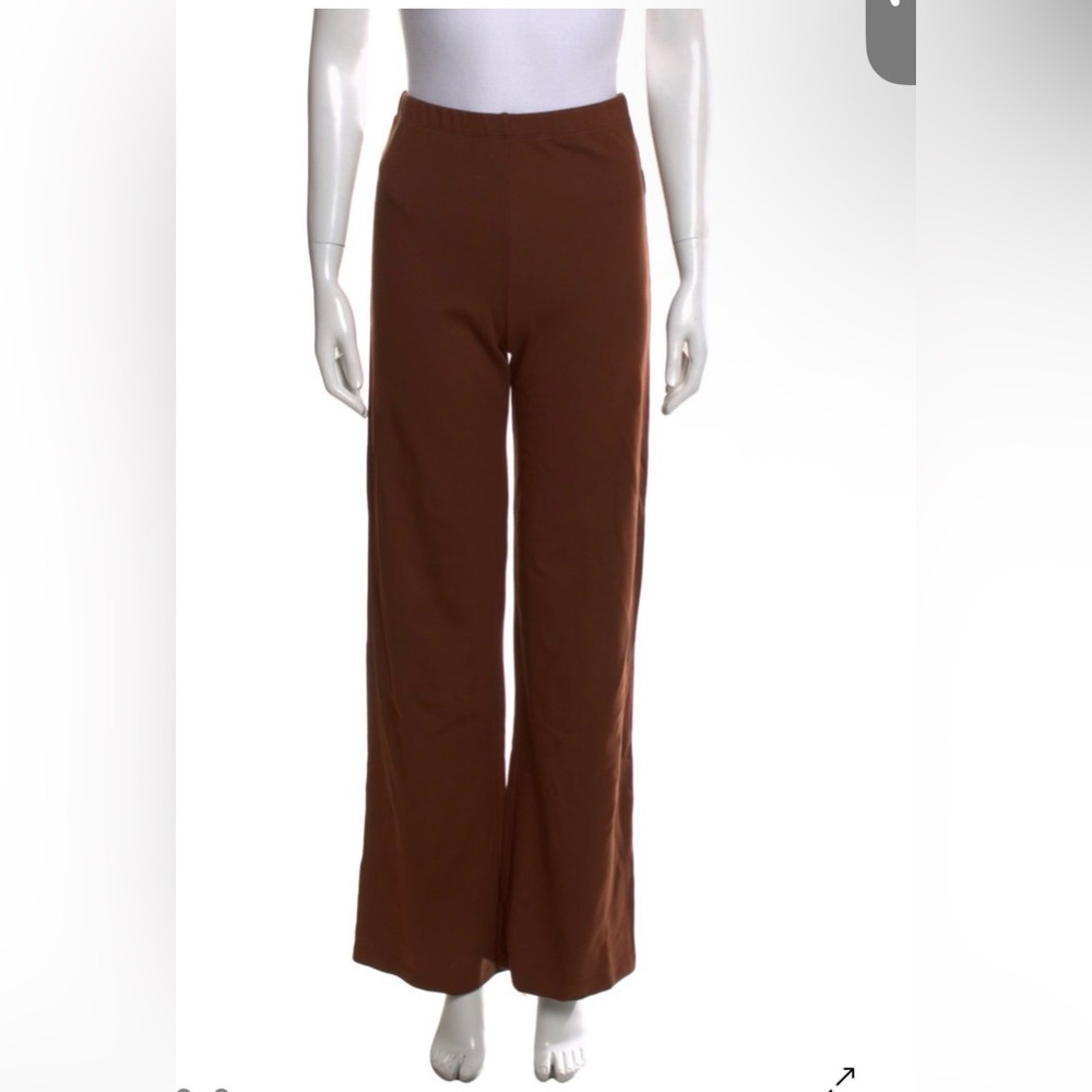 LESET Brown Wide Leg Pants sz S